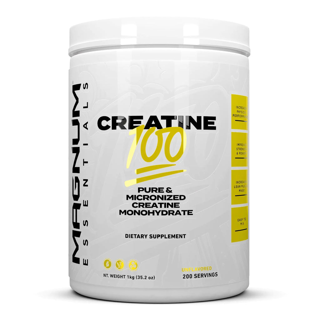 Magnum Nutraceuticals Micronized Creatine 100 – 200 Servings High-Purity & Fast-Absorbing Creatine Monohydrate for Strength Endurance & Muscle Growth