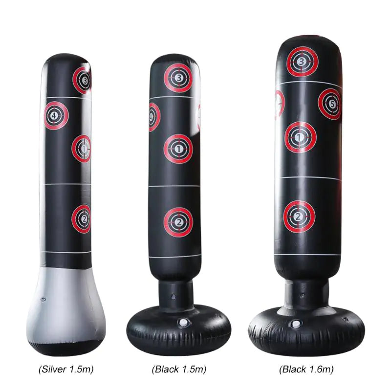 Inflatable Stand-Up Punching Bag for Stress Relief