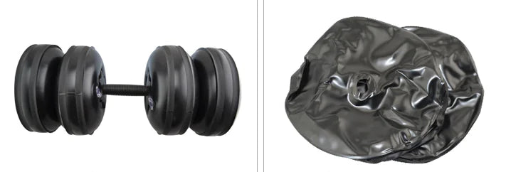 Adjustable 25kg Water-Filled Dumbbells for Men