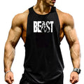 Men's Cotton Sleeveless Gym Tank Top - Breathable