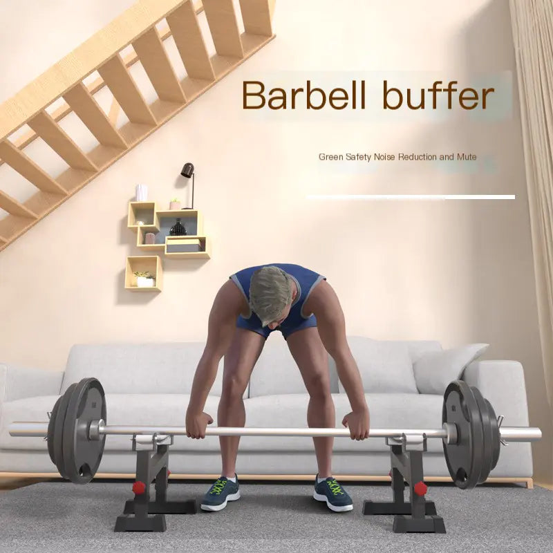 Adjustable Multi-Function Deadlift Rack for Home Gym