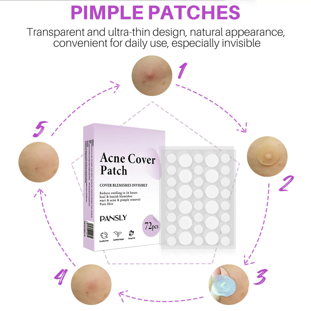 Acne Patch Skin Care - 72 Pcs