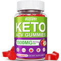 Fuquefit Keto ACV Gummies - 1500mg - Keto Gummies Advanced Formula - ACV Keto Gummies with B6 & 12Pomegranate & Beet Juice - Vegan - 60 Gummies