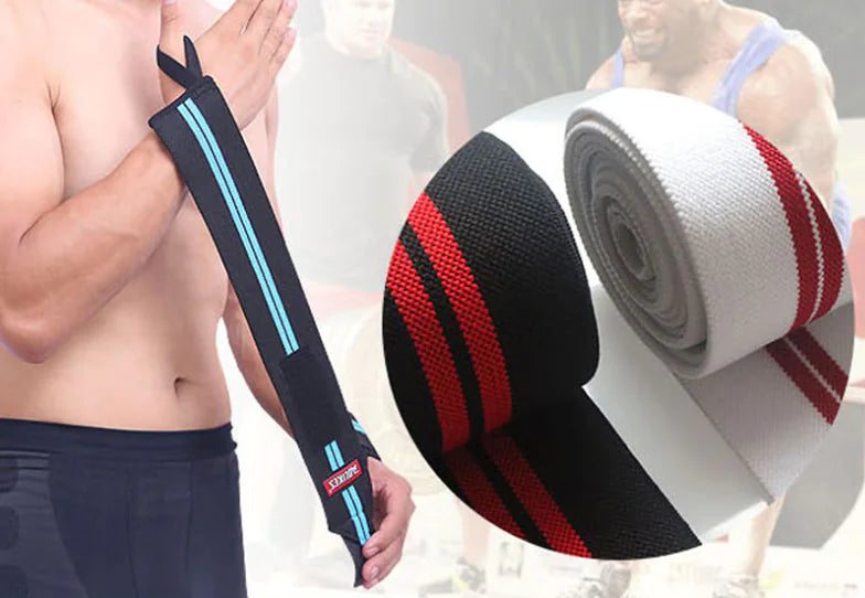 Fitness Wrist Wraps, Sports Gloves, and Sprain Straps
