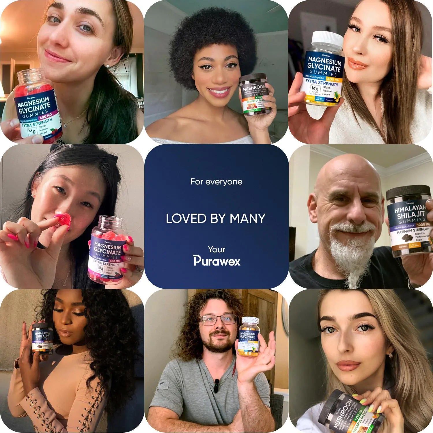 Shilajit Gummies 1000mg, Shilajit Gummies for Men and Women, Energy, Immunity