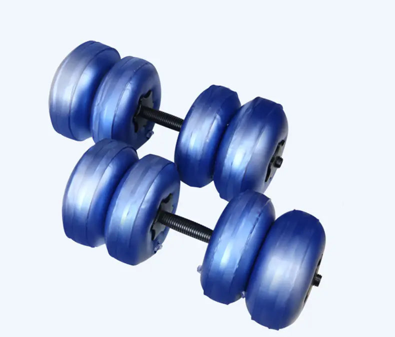 Adjustable 25kg Water-Filled Dumbbells for Men
