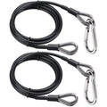TOBWOLF 2PCS 39" Gym Extension Cable Fitness Cable Extension Compatible with Bowflex Home Gym Accessories Replacement Gym Cables Machine Extension for LAT/Tricep Pull Down & Leg Extensions Machine
