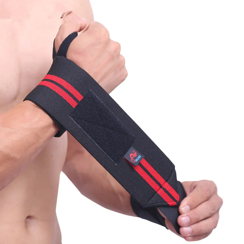 Fitness Wrist Wraps, Sports Gloves, and Sprain Straps