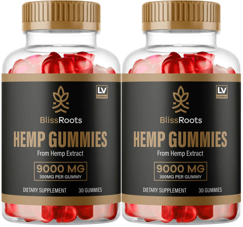 (2 Pack) Bliss Roots Gummies 300 mg per Gummy BlissRoots Gummies Bliss Roots Bliss Roots Gummy Bliss Roots Gummies Organic BlissRoots Gummies Bliss Roots Supplement Gummy 60 Gummies 2 Months